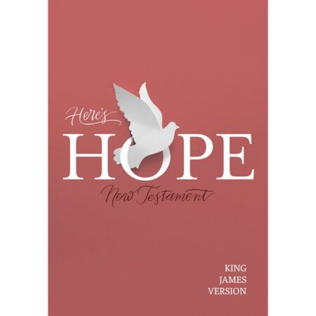 KJV Here's Hope New Testament (Standard Print) - Bulk Case of 48