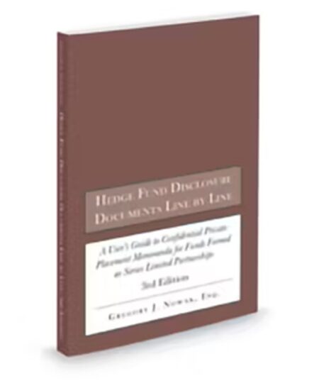 Hedge Fund Disclosure Documents Line By Line 3D