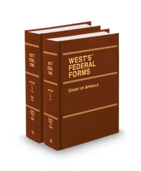 West's Federal Forms V.1B To V.1C Court of Appeals, 2025 ed.
