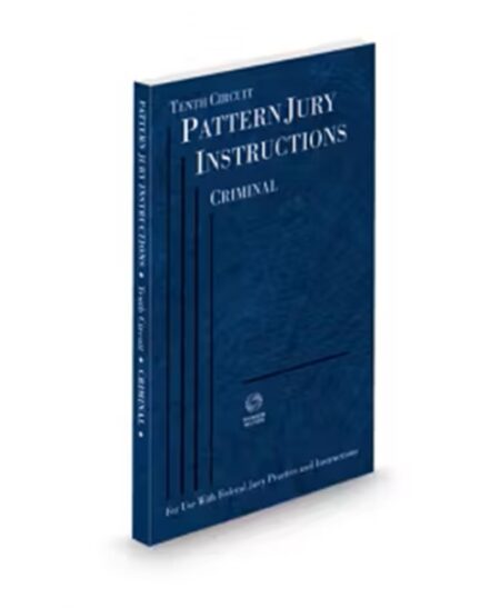 Pattern Jury Instructions Criminal 10Th Circuit, 2021 ed.