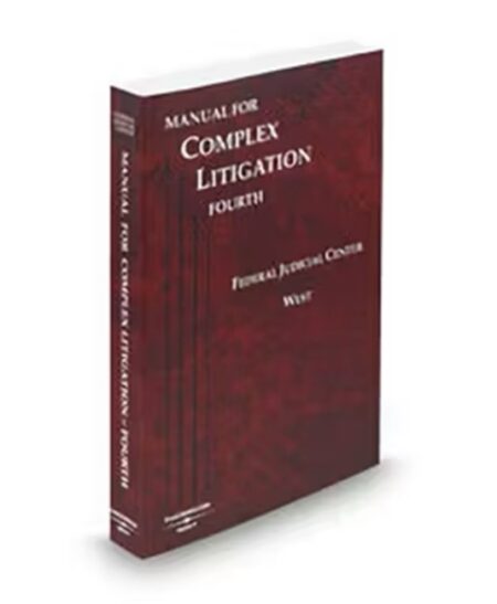 Manual Complex Litigation