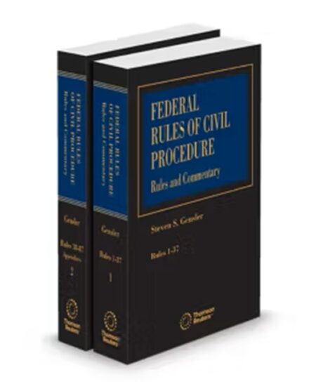 Federal Rules of Civil Procedure, Rules and Commentary, 2026 ed.