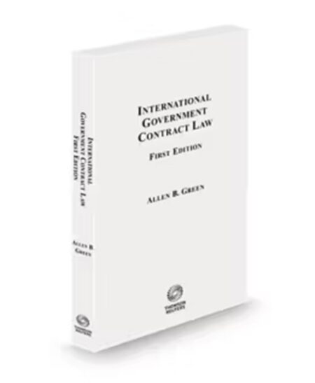 International Government Contracts Law, 2026 ed.