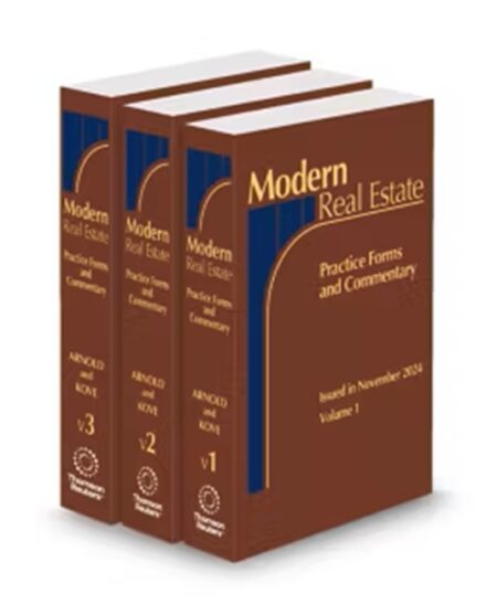 Modern Real Estate Practice Forms, 2025-2026 ed.