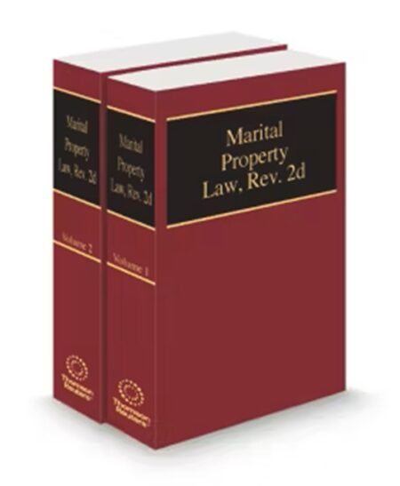 Marital Property Law, 2025 ed.
