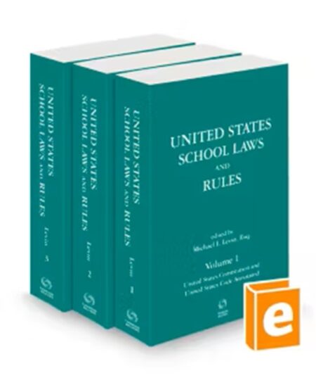 United States School Laws and Rules, 2025 ed.