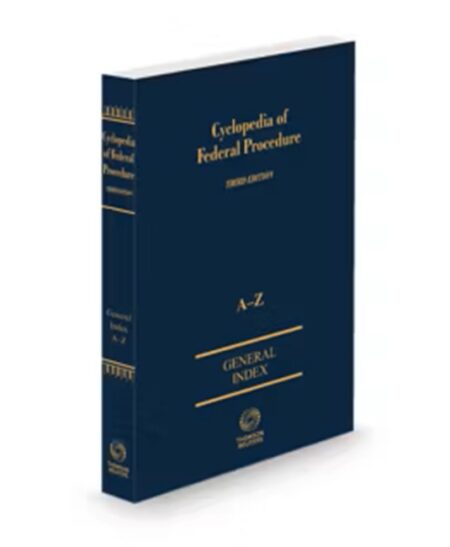Cyclopedia of Federal Procedure
