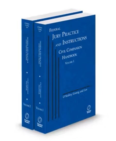 Federal Jury Practice and Instructions Civil Companion Handbook, 2025-2026 ed.
