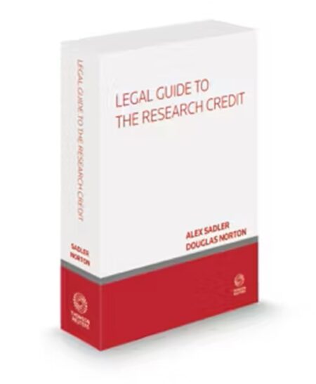 Legal Guide To The Research Credit