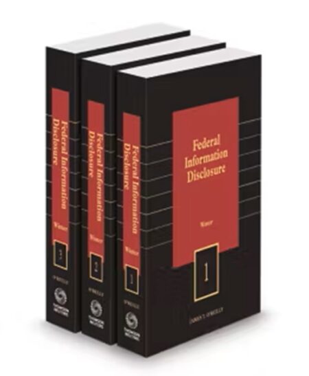 Federal Information Disclosure, 2025-1 ed.