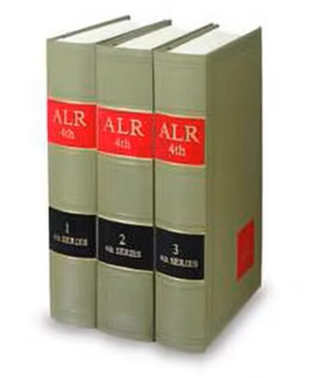 American Law Reports 4th