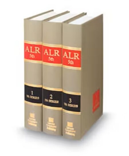 American Law Reports 5th