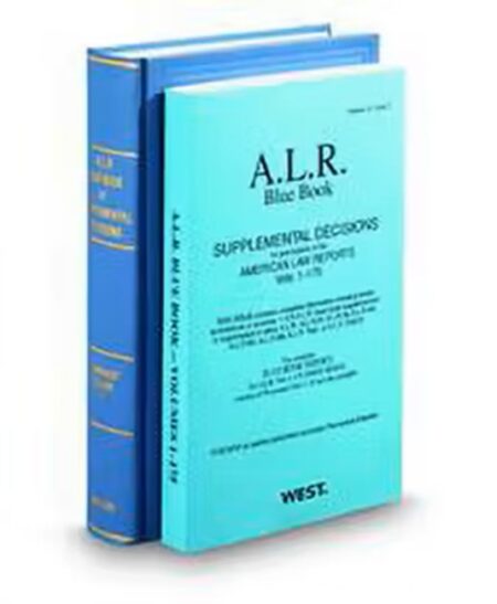 American Law Reports 1st