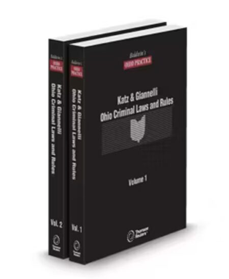 Ohio Criminal Law and Rules, 2025 ed.