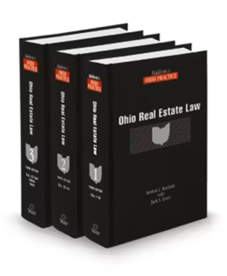 Baldwin's Ohio Practice Real Estate Law, 2025-2026 ed.