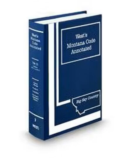 Montana Code Annotated