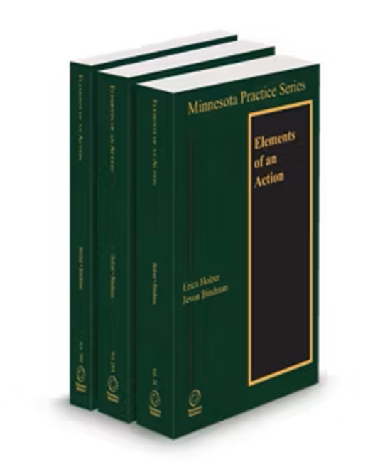 Minnesota Practice V.28-28A Elements of An Action, 2026 ed.