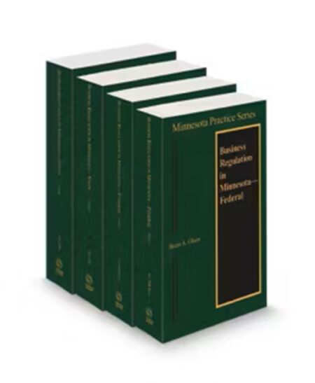Minnesota Practice V.20B To V.20D Business Regulations State and Federal