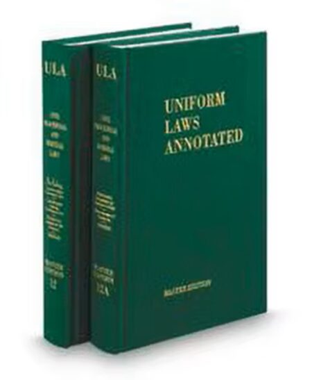 Uniform Laws Annotated V.12 and 12A Civil Procedural and Remedial Laws