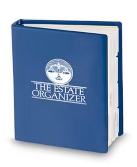 Cowles Estate Organizer Community Property Joint Binder Content and Tabs