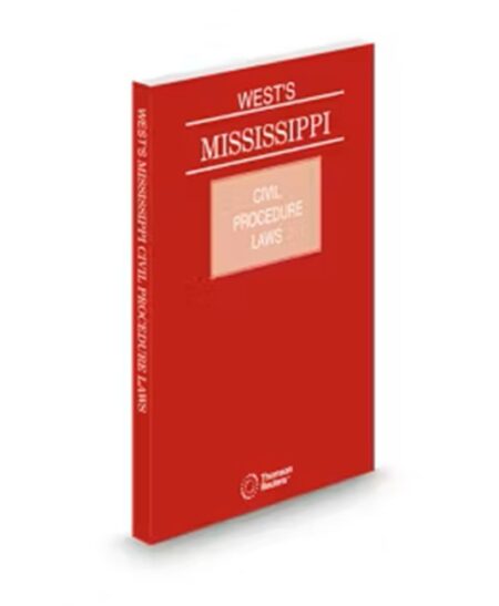 Mississippi Civil Procedure Laws, 2026 ed.