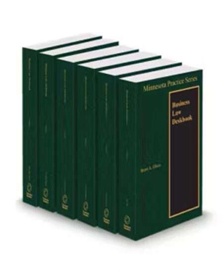 Minnesota Practice V.20 and V.20A Business Law Deskbook, 2026 ed.