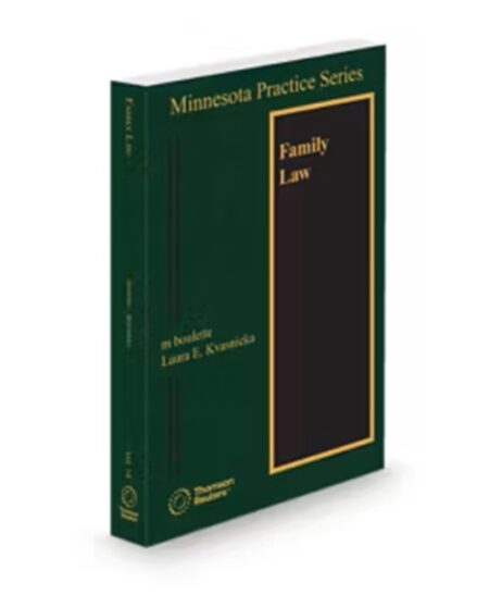 Minnesota Practice V.14 Family Law, 2025-2026 ed.