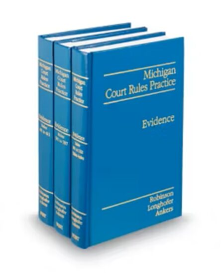 Michigan Court Rules Practice Evidence