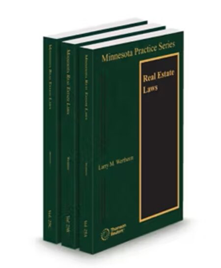 Minnesota Practice V.25A-25C Real Estate Laws