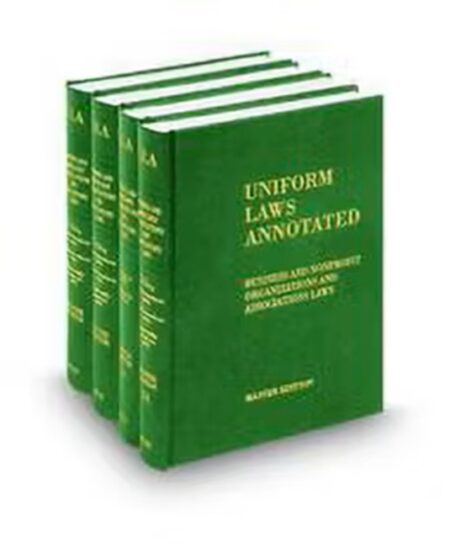 Uniform Laws Annotated V.6 To 6D Business and Nonprofit Organizations and Associations Laws
