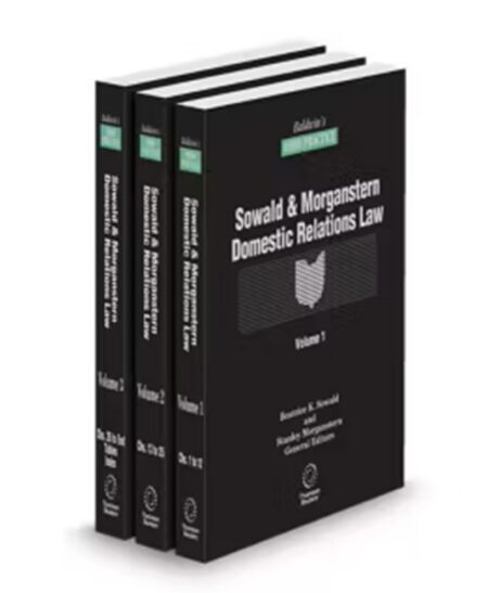Baldwin's Ohio Practice Domestic Relations Law 2025 2026 ed by