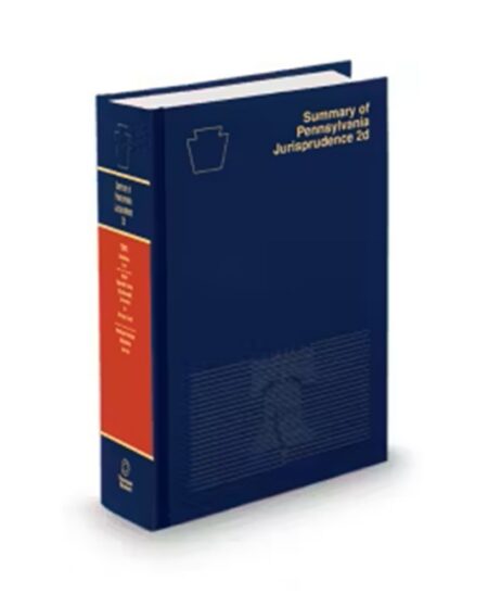 Summary of Pennsylvania Jurisprudence 2026 1 ed by