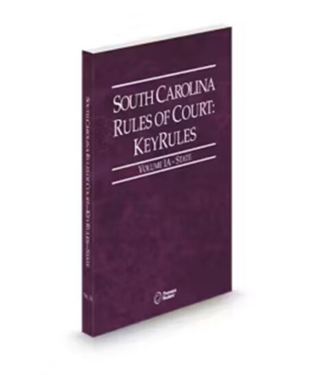 South Carolina State KeyRules V Ia by