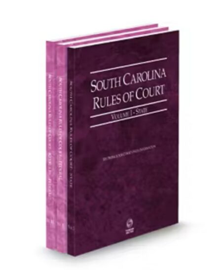 South Carolina Court Rules State Federal and Federal KeyRules V I To IIa by