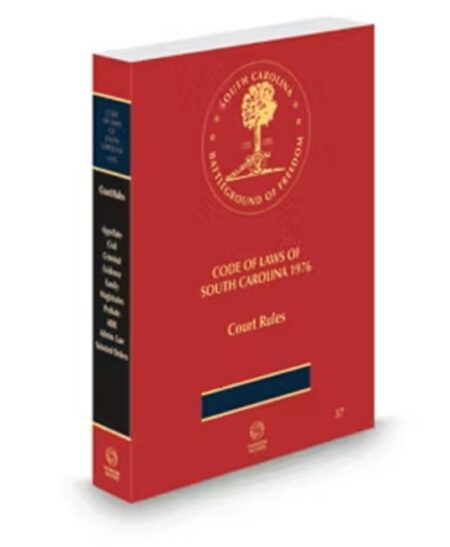 Code of Laws of South Carolina 1976 (Annotated Statute & Code Series) by