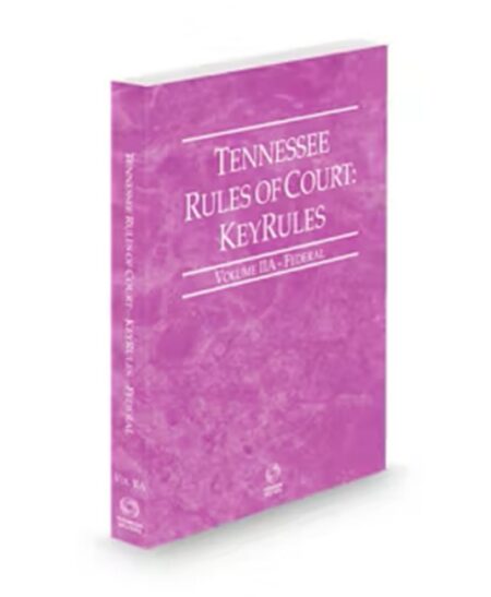 Tennessee Federal KeyRules V IIa by