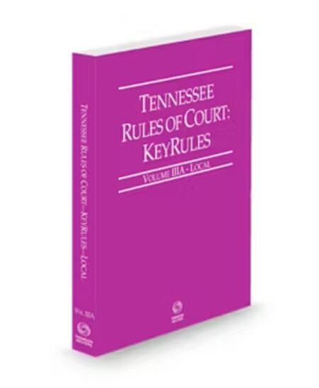 Tennessee Local KeyRules V IIIa by