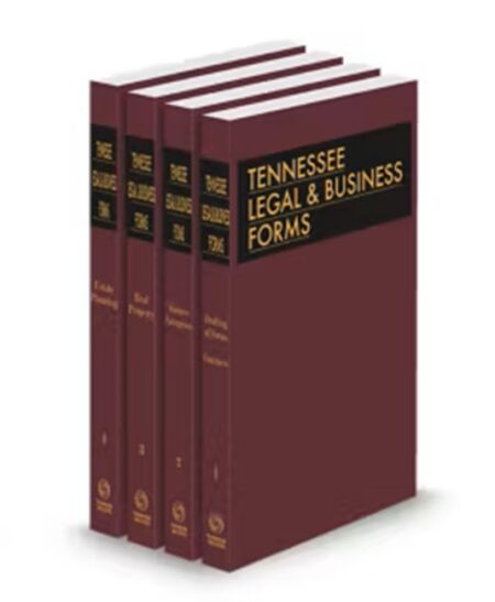 Tennessee Legal and Business Forms by