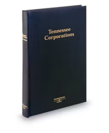 Tennessee Corporations 2025 2026 ed by