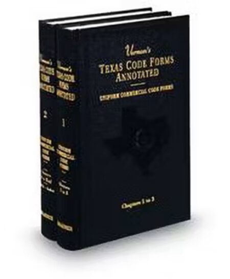 Texas Vernon's Code Forms Annotated Texas Uniform Commercial Code Forms 2026 ed by Matt Crockett
