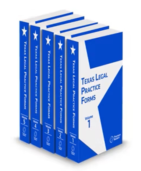 Texas Legal Practice Forms by David Nowlin Nancy Saint Paul
