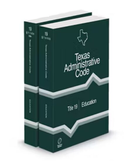 Texas Administrative Code Title 19 Education by