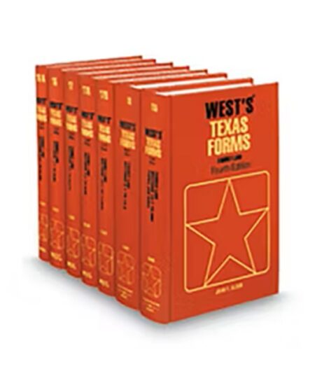 Texas Forms V 16 18A Family Law With Forms by John F Elder