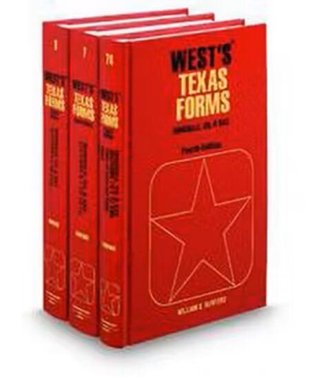 Texas Forms V 6 7A Minerals Oil and Gas by William B Burford