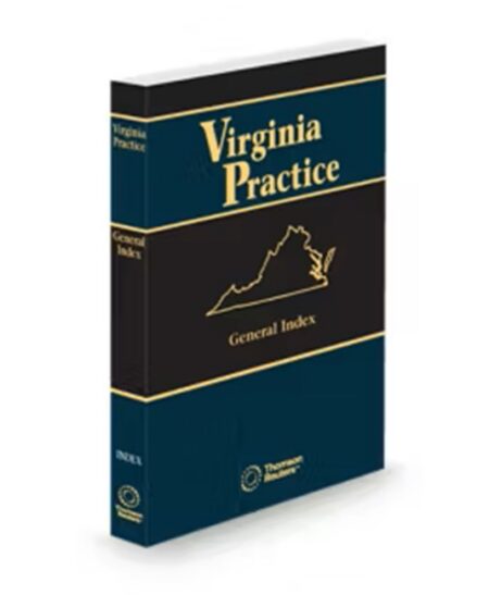 Virginia Practice General Index by