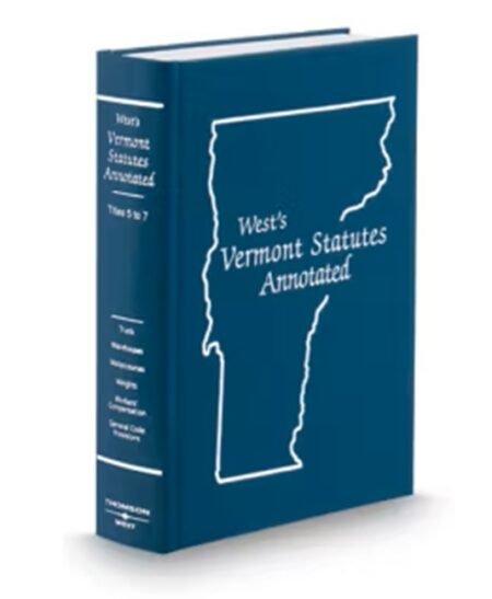 Vermont Statutes Annotated by