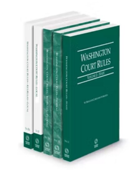 Washington Court Rules State Federal Federal KeyRules( ) Local and Local by