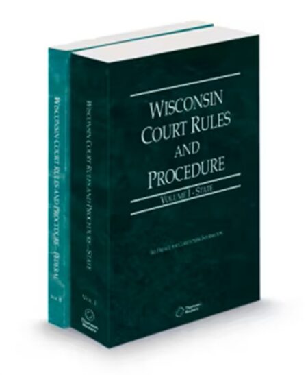 Wisconsin Court Rules State V I 2026 ed by