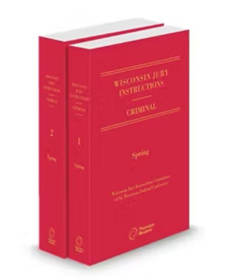 Wisconsin Jury Instructions Criminal by