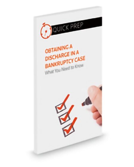 Aspatore Obtaining A Discharge In A Bankruptcy Case: What You Need To Know by